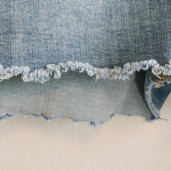 Lane Bryant Flex Magic Waistband Denim Mid-Rise Girlfriend Shorts Plus Size 24 - Picture 2 of 12